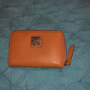 Dooney and Bourke cognac wallet